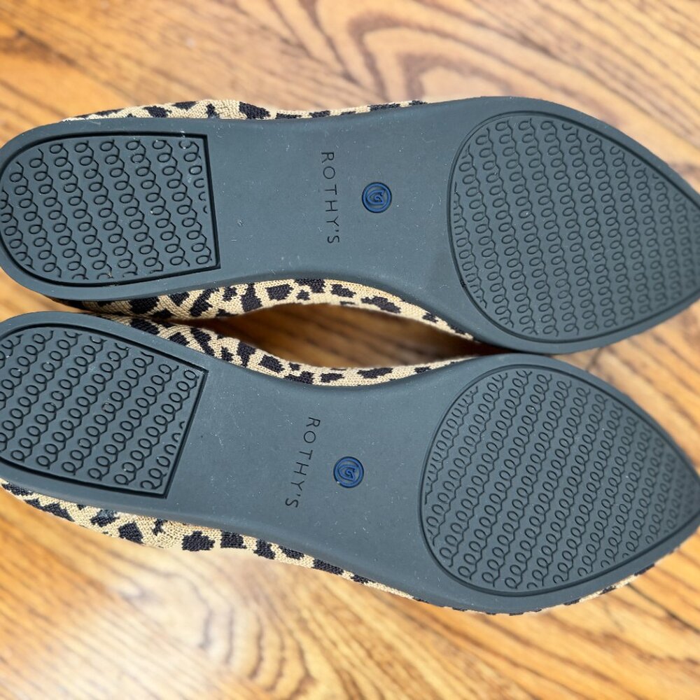 Rothy's The Point In Leopard Print (Size 10) - image 3